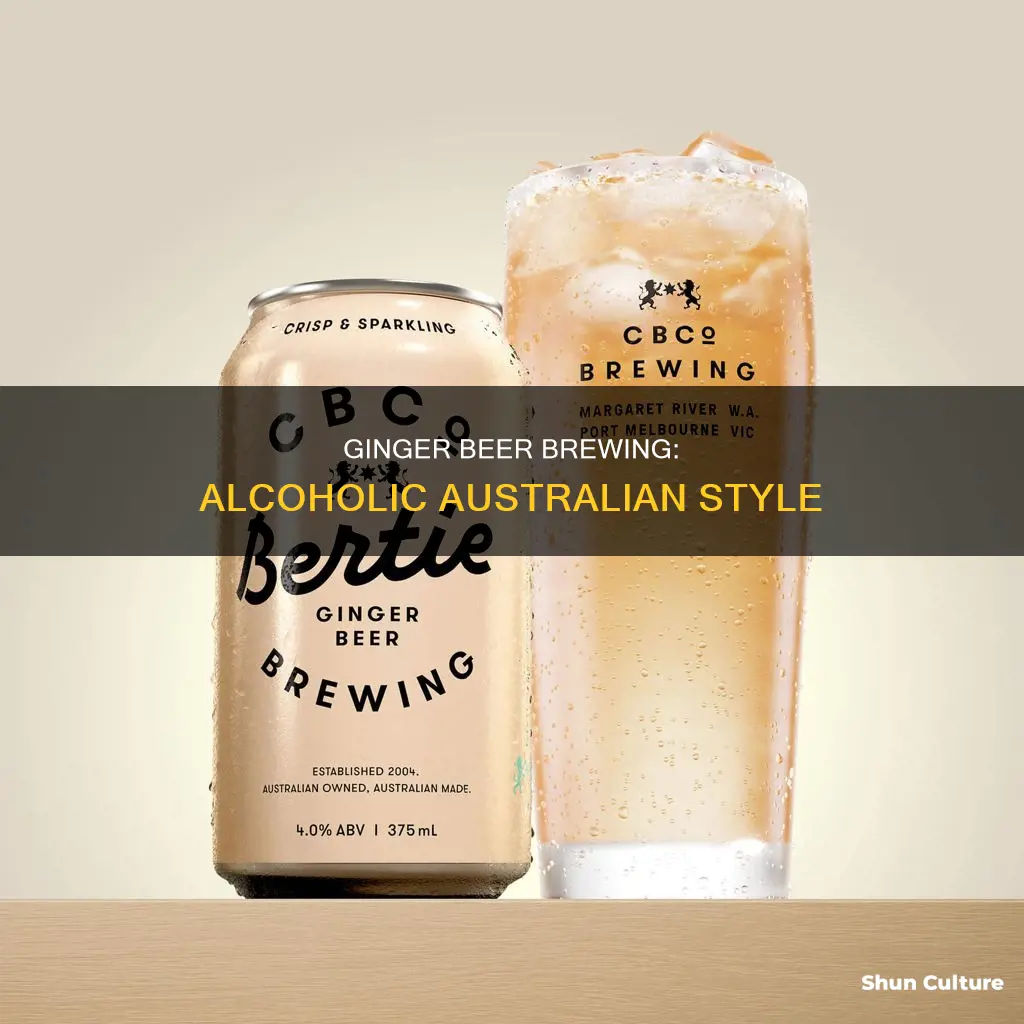 how to make alcoholic ginger beer australia