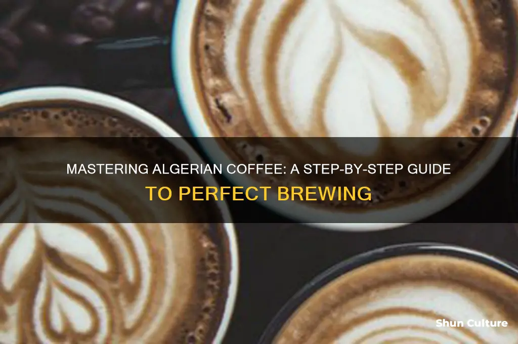 how to make algerian coffee