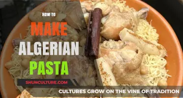 Authentic Algerian Pasta: A Step-by-Step Guide to Making Traditional Rechta