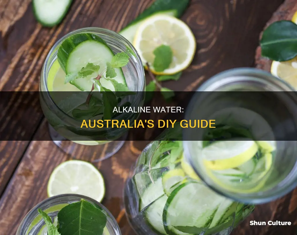 how to make alkaline water australia