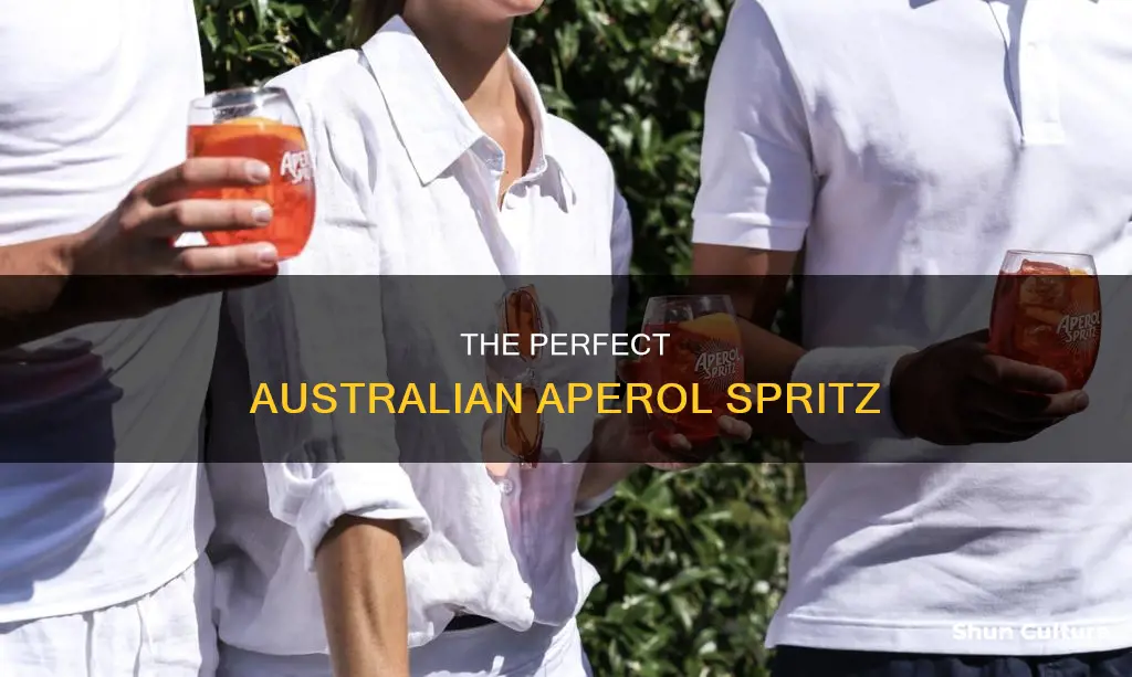 how to make an aperol spritz australia