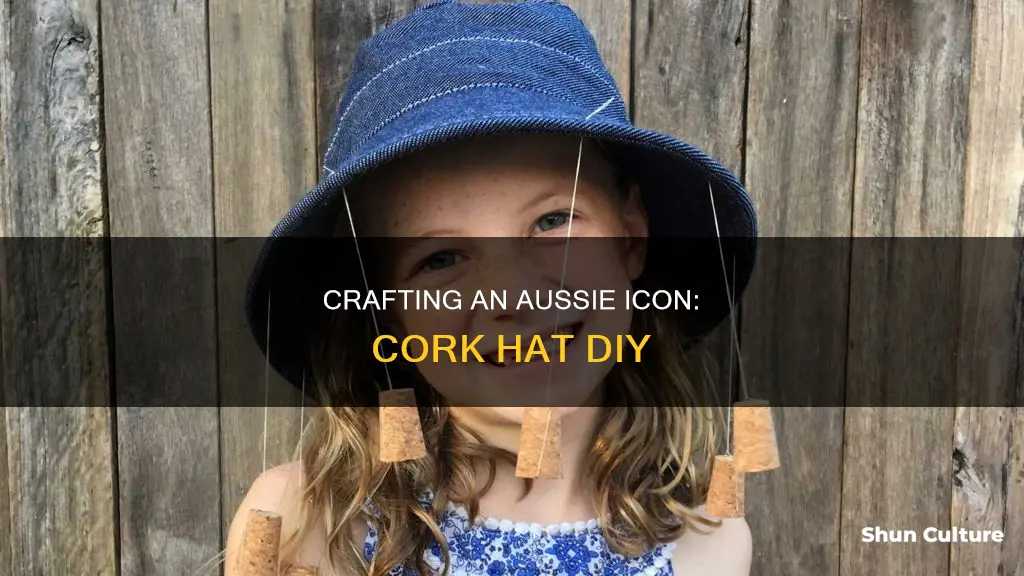 how to make an australian cork hat