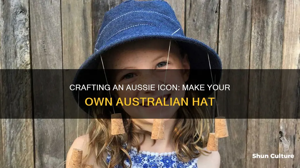 how to make an australian hat