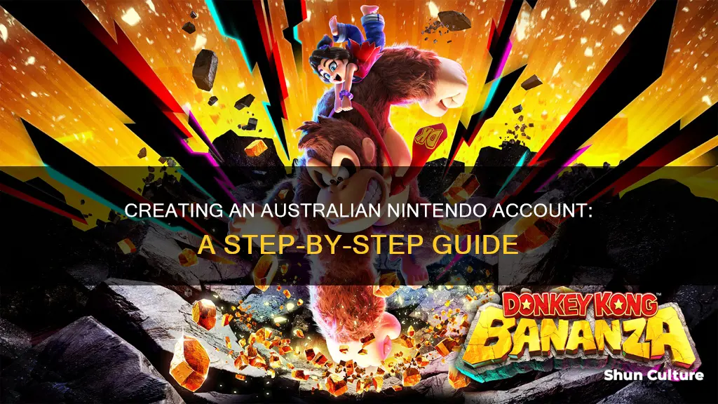 how to make an australian nintendo account
