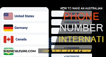 Making Australian Numbers International: Easy Steps