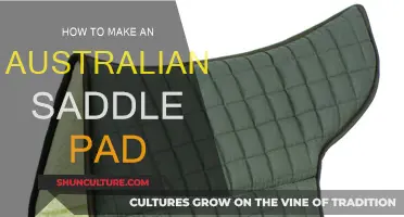 Crafting an Australian Saddle Pad: A Step-by-Step Guide