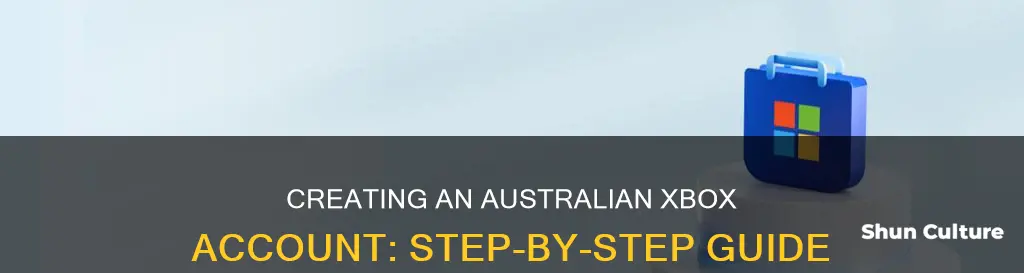 how to make an australian xbox account