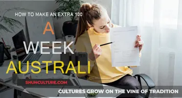 Easy Ways to Earn an Extra $100 Each Week in Australia
