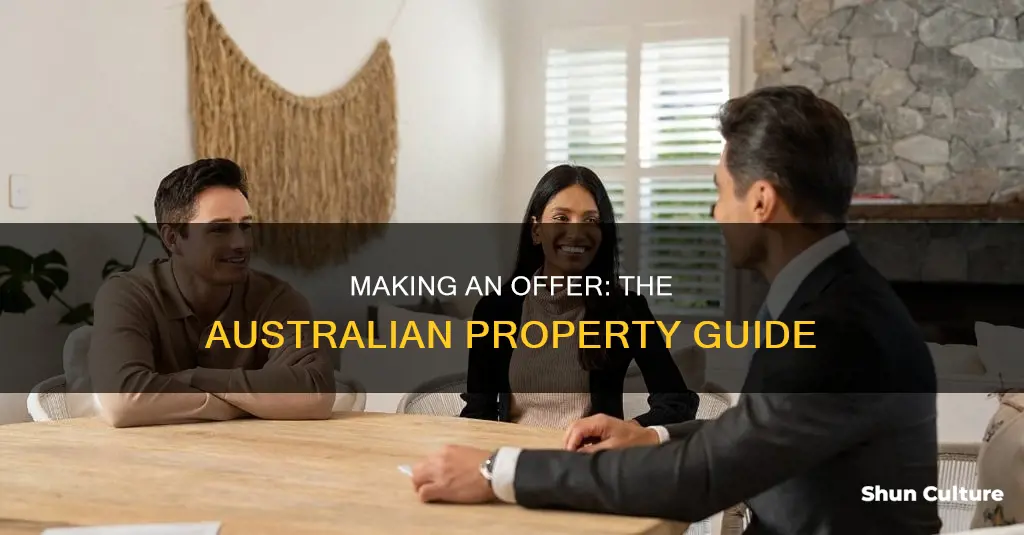 how to make an offer on a property australia
