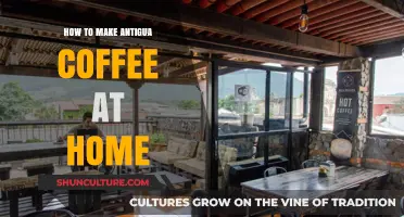 Brewing Perfection: Mastering Antigua Coffee at Home in Simple Steps