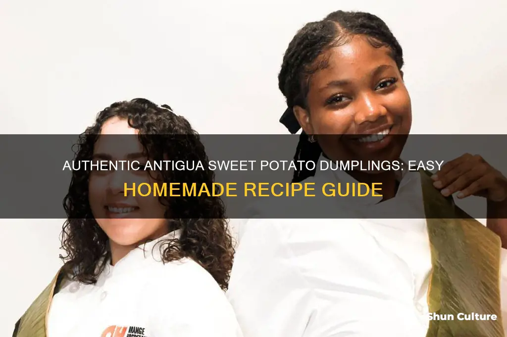 how to make antigua sweet potato dumplings