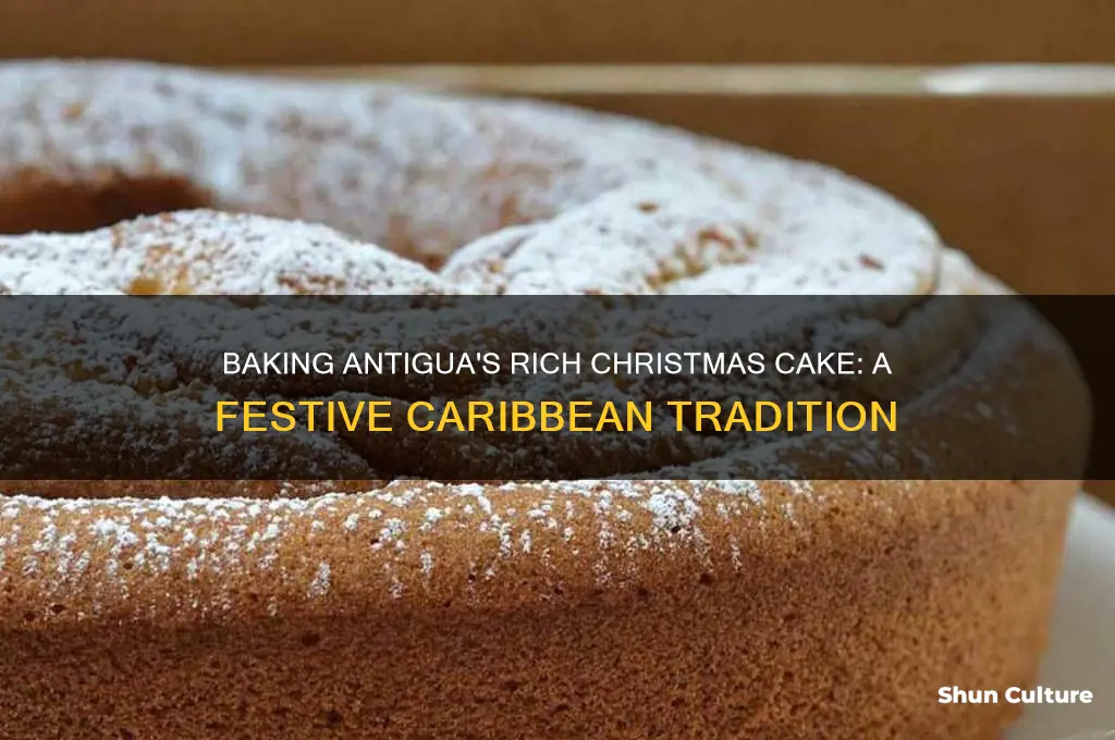 how to make antiguan christmas cake