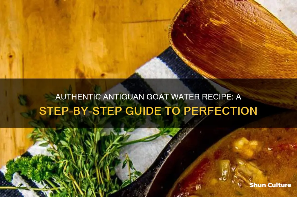 how to make antiguan goat