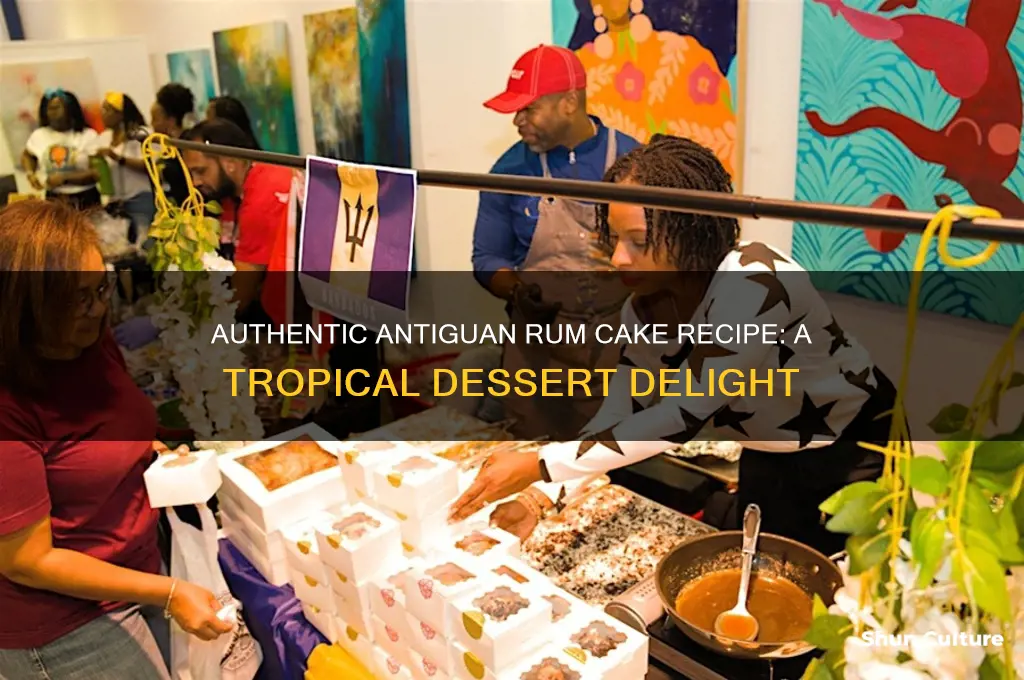 how to make antiguan rum cake