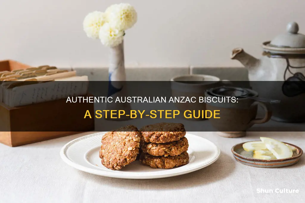 how to make australian anzac biscuits
