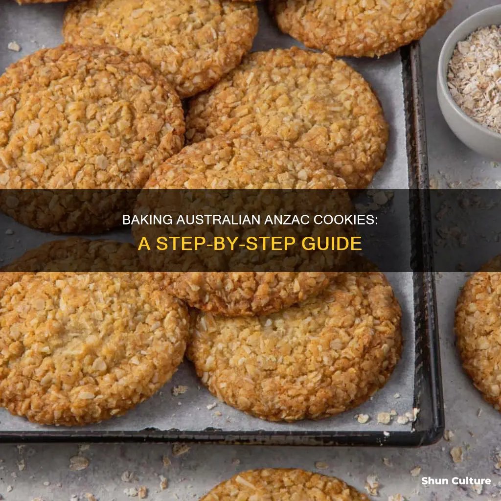 how to make australian anzac cookies
