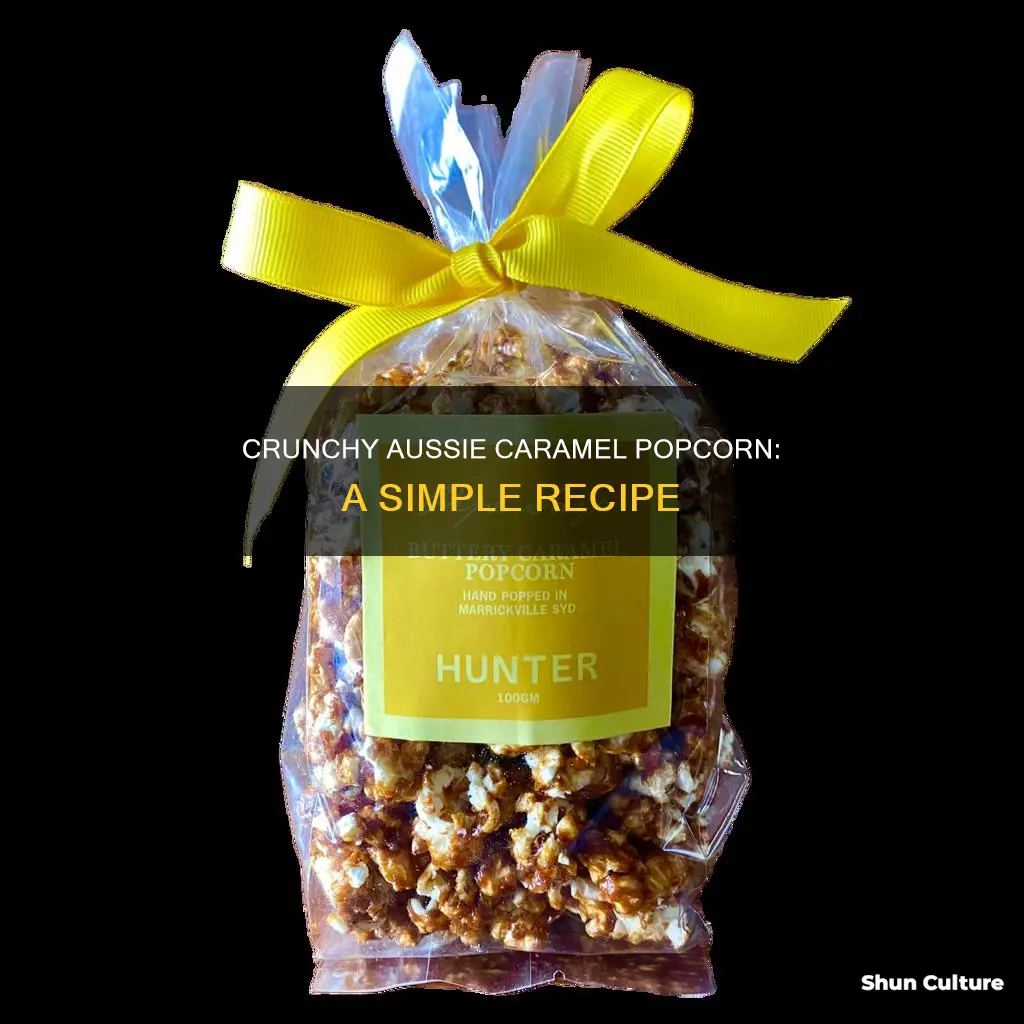 how to make australian caramel popcorn