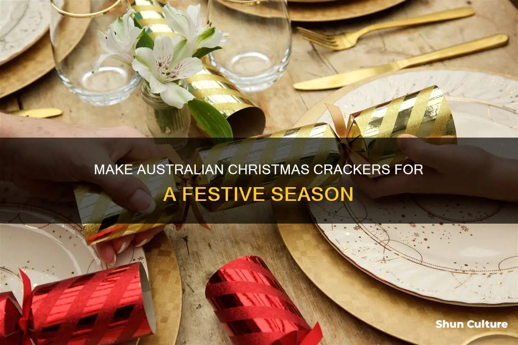 how to make australian christmas crackers