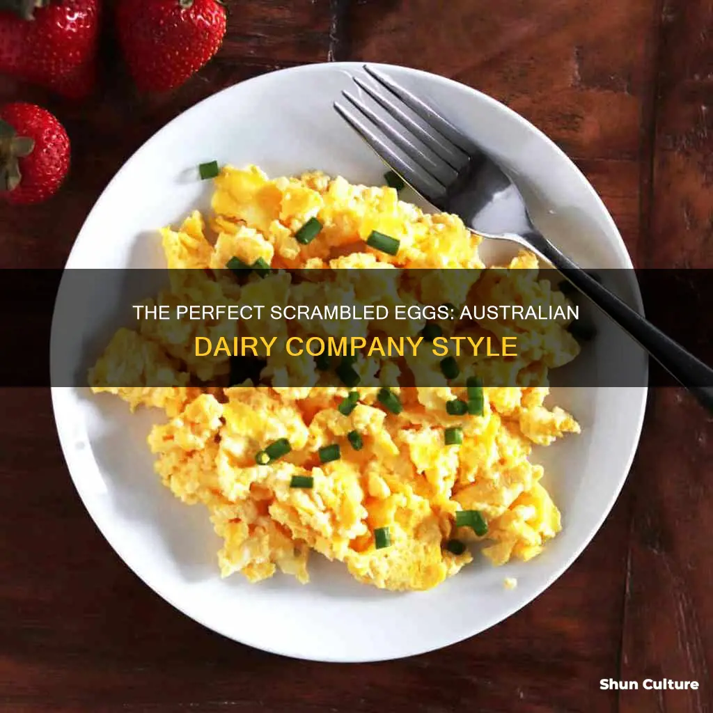 how to make australian dairy company scrambled eggs