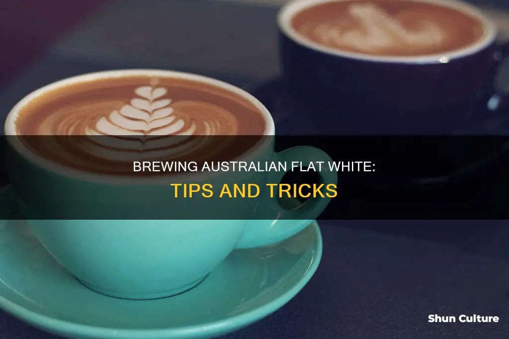 how to make australian flat white coffee