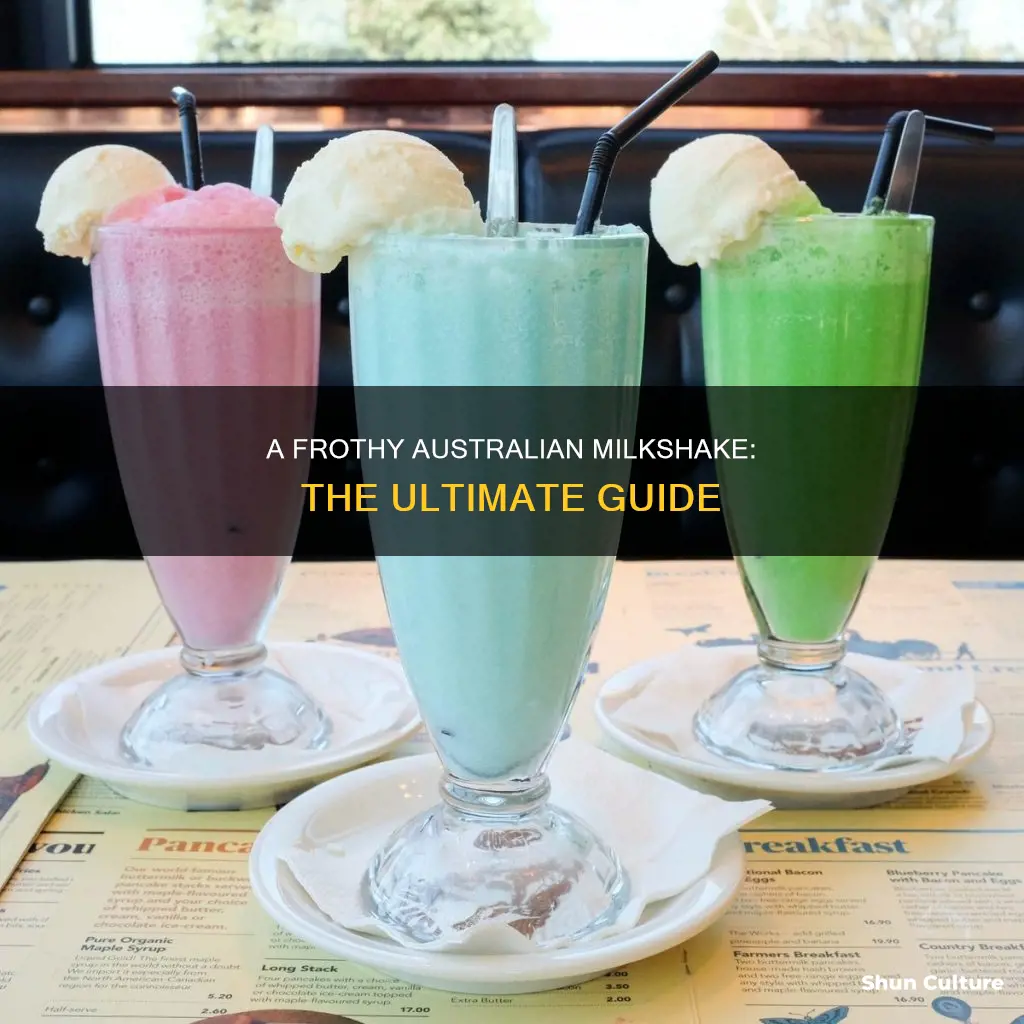 how to make australian milkshake