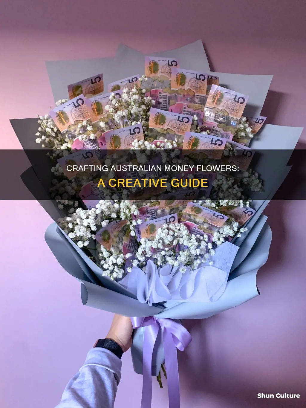 how to make australian money flowers