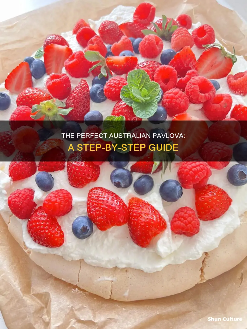 how to make australian pavlova