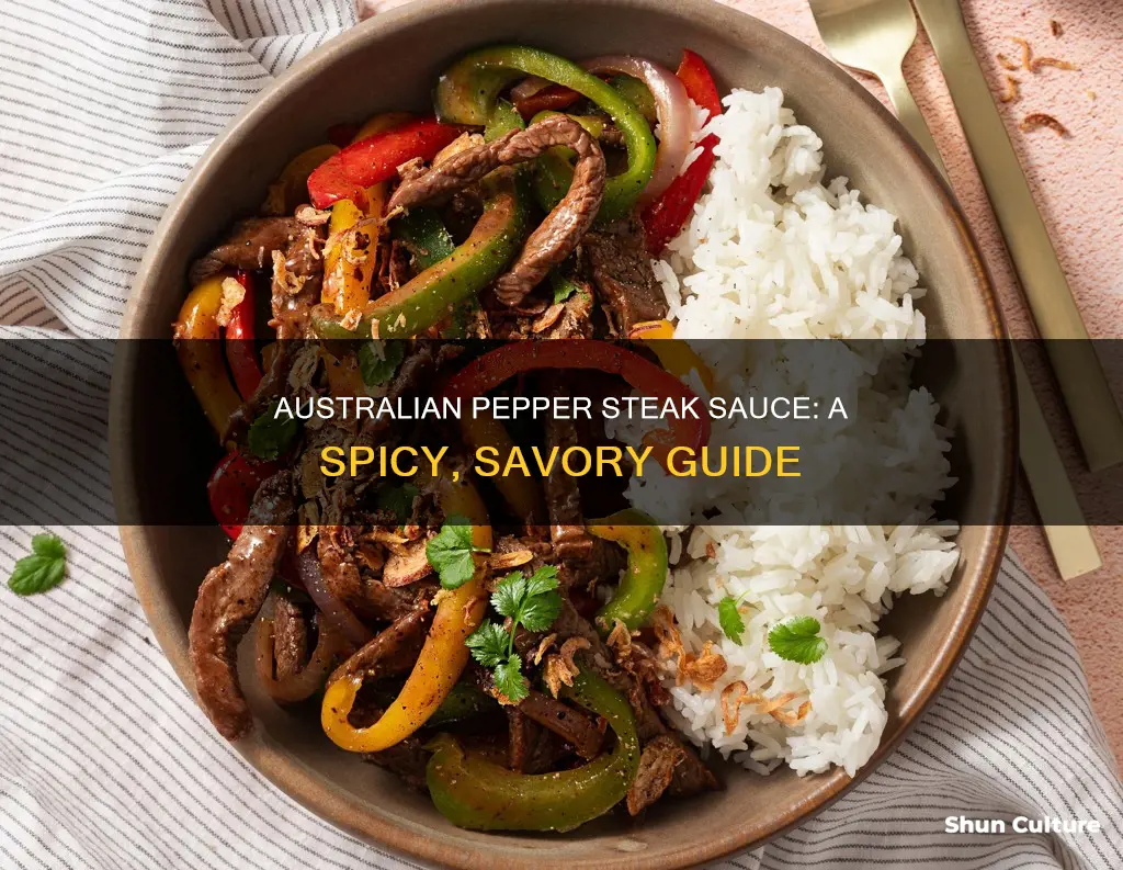 how to make australian pepper steak sauce