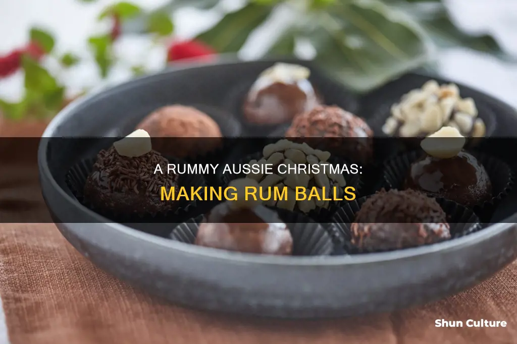 how to make australian rum balls