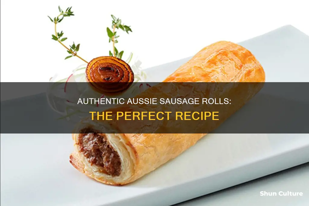 how to make australian sausage rolls