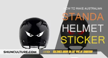 Creating Australian-Standard Helmet Stickers: A Guide