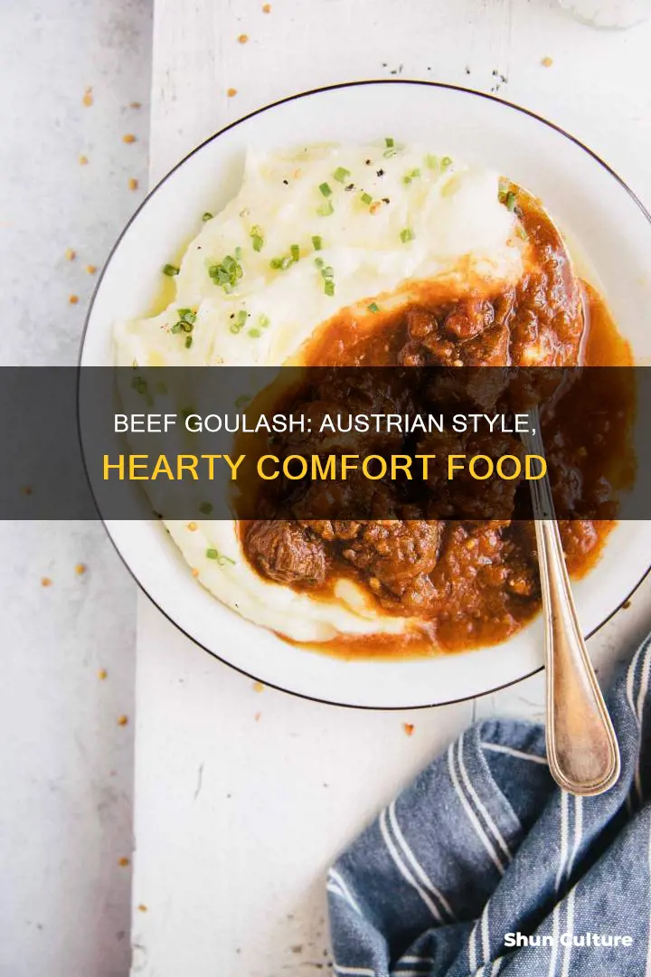 how to make austrian beef goulash