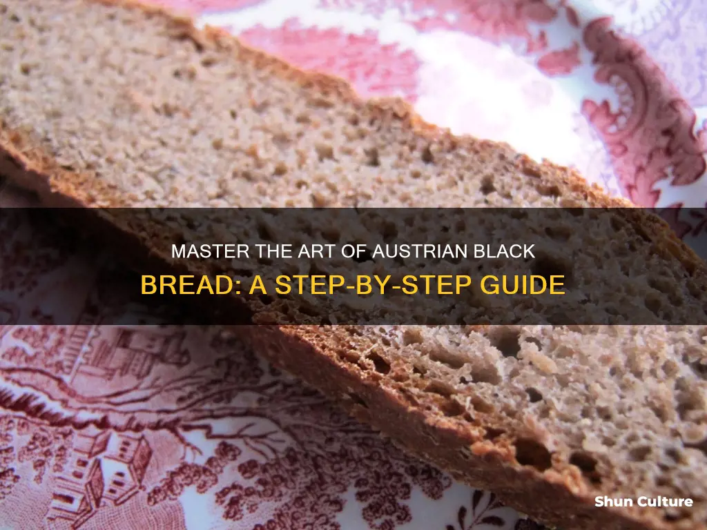 how to make austrian black bread