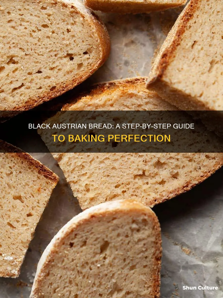 how to make austrian black bread