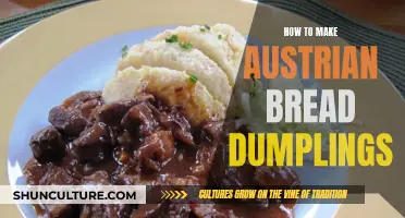 Master the Art of Austrian Bread Dumplings: A Step-by-Step Guide