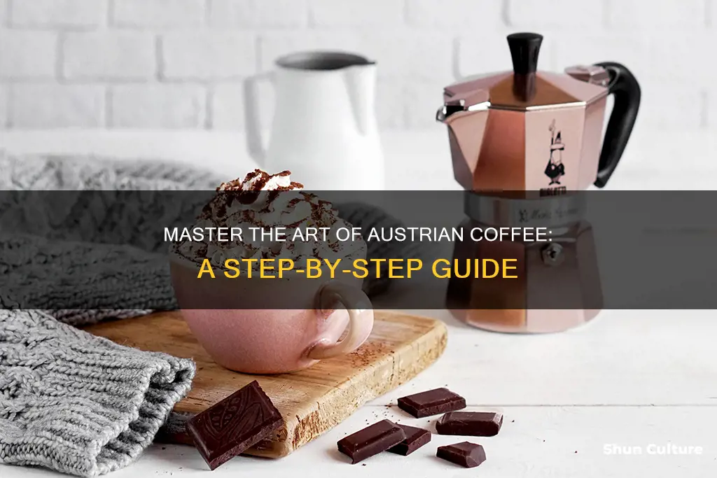 how to make austrian coffee