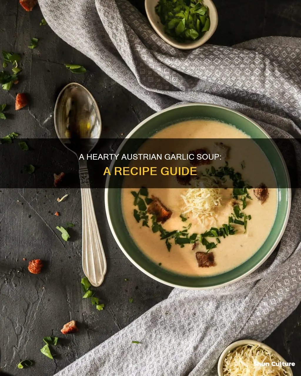 how to make austrian garlic soup