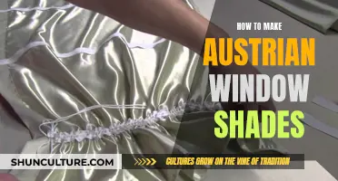 Crafting Austrian Window Shades: A Step-by-Step Guide