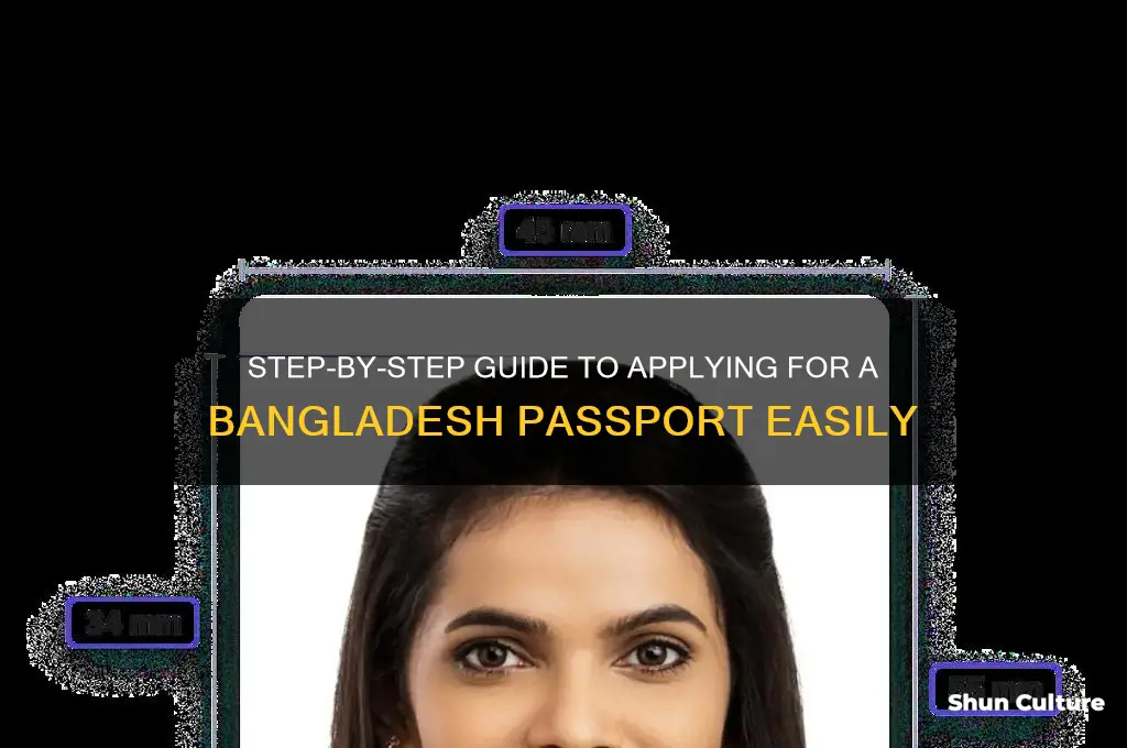 how to make bangladesh passport