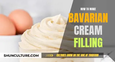 Bavarian Cream Filling: A Step-by-Step Guide to Making It