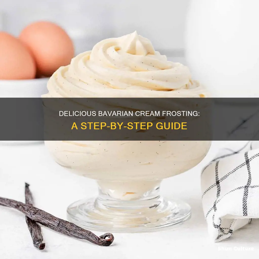 how to make bavarian cream frosting