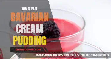 Bavarian Cream Pudding: A Step-by-Step Guide to Making It