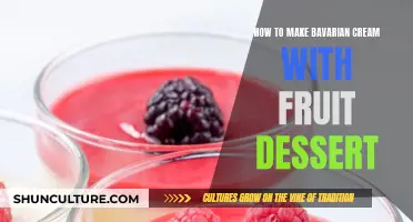 Bavarian Cream Fruit Dessert: A Simple, Sweet Delight