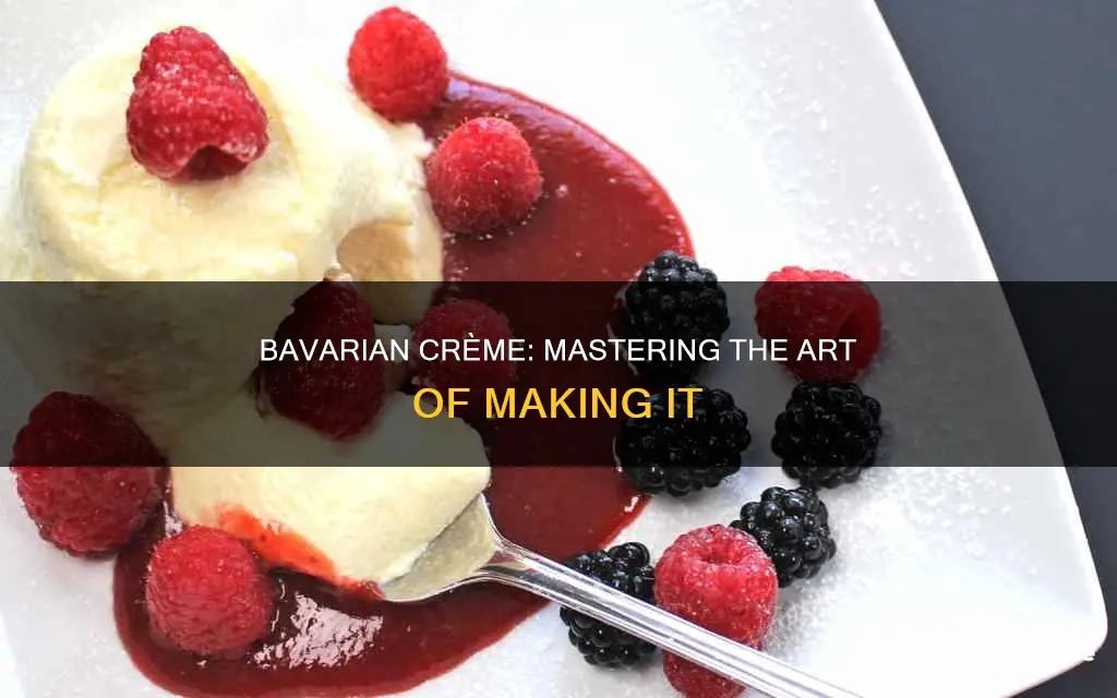 how to make bavarian creme