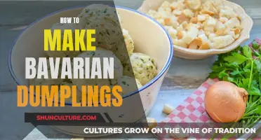 Bavarian Dumplings: A Step-by-Step Guide to Making Them Perfectly