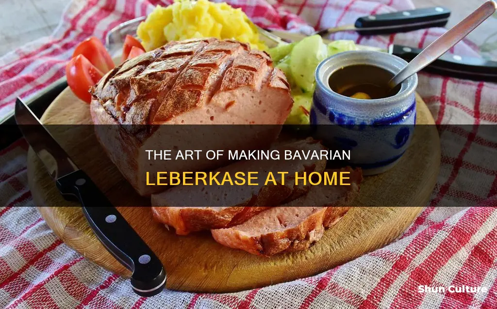 how to make bavarian leberkase