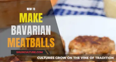 Bavarian Meatballs: A Step-by-Step Guide to Making Them Perfectly