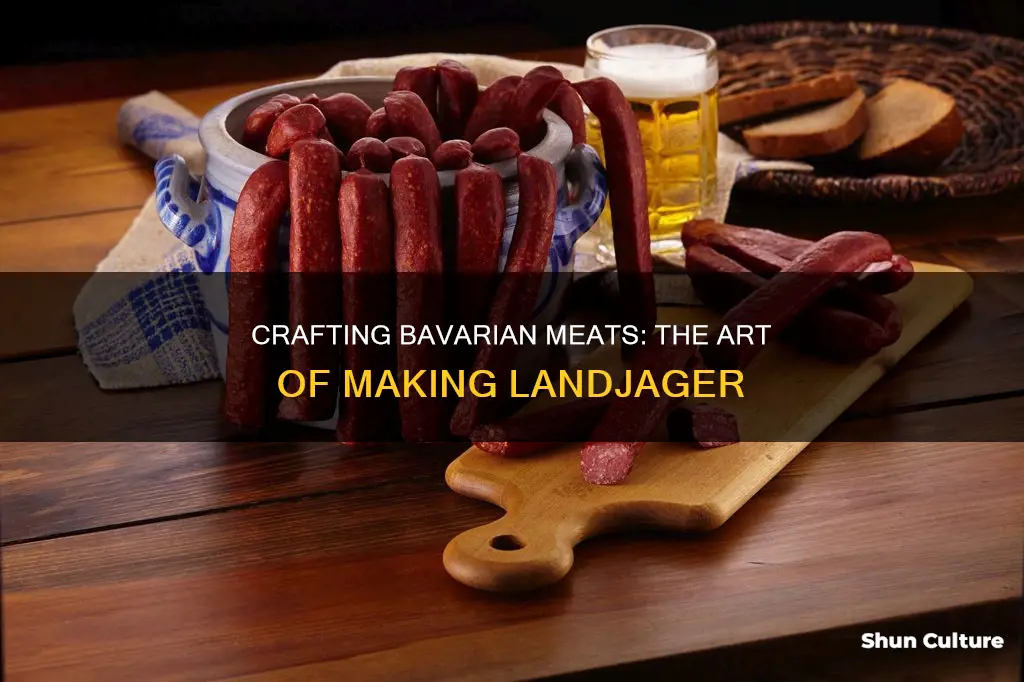 how to make bavarian meats land jager