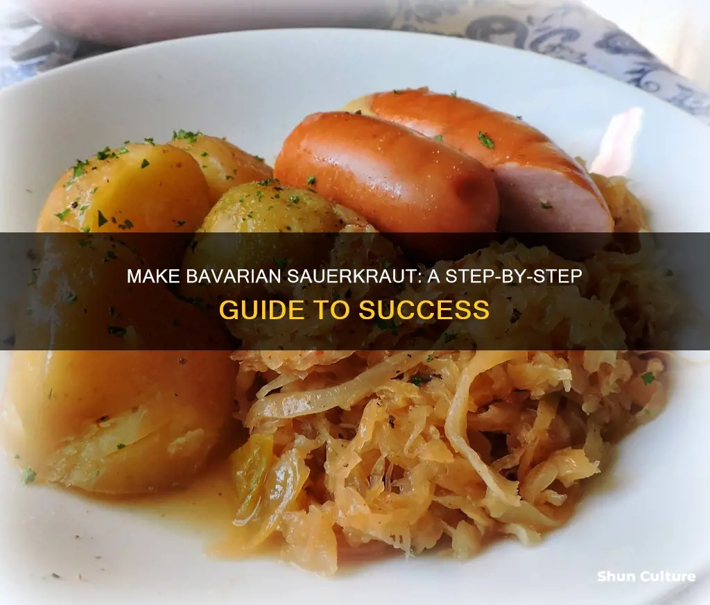 how to make bavarian sourecraut