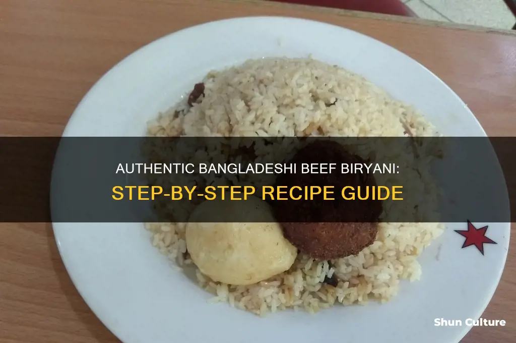 how to make beef biryani in bangladesh